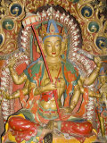 Sculpture, Kumbum, Gyantse, Tibet, China Photographic Print by Ethel Davies