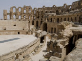 Roman Colosseum, El Jem, Unesco World Heritage Site, Tunisia, North Africa, Africa Photographie par Ethel Davies