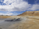 Namaskard Thermal Area, Hverarond, Near Lake Myvatn, North Area, Iceland, Polar Regions Photographic Print by Neale Clarke