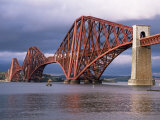 Forth Railway Bridge, Queensferry, Edinburgh, Lothian, Scotland, United Kingdom Photographic Print by Neale Clarke