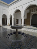 Bahia Palace, Marrakech, Morocco, North Africa, Africa Photographic Print by Ethel Davies