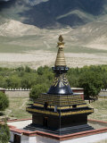 Stupa, Samye Monastery, Tibet, China,Asia Photographic Print by Ethel Davies