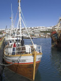 Old Trawler in Husavik Harbour, Skjalfandi Bay, North Area, Iceland, Polar Regions Photographic Print by Neale Clarke