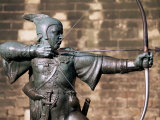 Statue of Robin Hood, Nottingham, Nottinghamshire, England, United Kingdom Photographic Print by Neale Clarke
