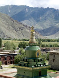 Stupa, Samye Monastery, Tibet, China,Asia Photographie par Ethel Davies