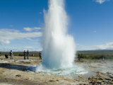Geysir, Iceland, Polar Regions Photographic Print by Ethel Davies