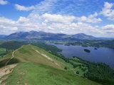 Derwent Water and Lonscale Fell from Cat Bells, Lake District National Park, Cumbria, England Photographic Print by Neale Clarke