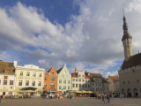Town Hall in Old Town Square, Old Town, Unesco World Heritage Site, Tallinn, Estonia Photographic Print by Neale Clarke
