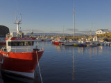 Boats in Harbour, Stykkisholmur, Snaefellsnes Peninsula, North West Area, Iceland, Polar Regions Photographic Print by Neale Clarke