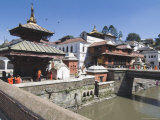Pashupatinath Temple, Kathmandu, Nepal Photographie par Ethel Davies