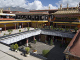 Jokhang Temple, the Most Revered Religious Structure in Tibet, Lhasa, Tibet, China Photographic Print by Ethel Davies