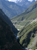 Nyelam Valley, Through the Himalayas, Tibet, China Photographic Print by Ethel Davies