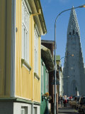 Hallgrimskirka, Reykjavik, Iceland, Polar Regions Photographic Print by Ethel Davies