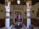 Maison Mnabha Riad (Small Local Hotel), Marrakech, Morocco, North Africa, Africa Photographic Print by Ethel Davies