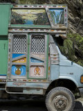Public Transport, Border with Tibet, Nepal Photographic Print by Ethel Davies