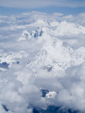 Mount Everest, Himalayas, Border Nepal and Tibet, China Photographic Print by Ethel Davies