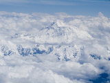 Mount Everest, Himalayas, Border Nepal and Tibet, China Photographic Print by Ethel Davies