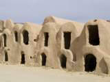 Berber Grain Storage Units, Now a Hotel, Ksar Halouf, Tunisia, North Africa, Africa Photographic Print by Ethel Davies