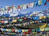 Ethel Davies - Prayer Flags, Himalayas, Tibet, China - Fotografik Baskı Ethel Davies - Prayer Flags, Himalayas, Tibet, China - Fotografik Baskı