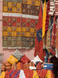Carpets, Place De Criee, Souks, Marrakech, Morocco, North Africa, Africa Photographie par Ethel Davies