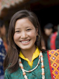 Bhutanese Woman, Trashi Chhoe Dzong, Thimphu, Bhutan Photographic Print by Angelo Cavalli