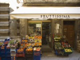 Grocery Store, Cortona, Tuscany, Italy, Euope Photographic Print by Angelo Cavalli