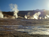 El Tatio Geysers, Atacama Desert, Chile, South America Photographic Print by Mark Chivers