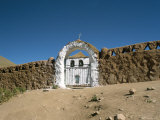 Small Church Near El Tatio Geysers, Atacama Desert, Chile, South America Photographic Print by Mark Chivers