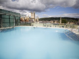 Roof Top Pool in New Royal Bath, Thermae Bath Spa, Bath, Avon, England, United Kingdom Photographic Print by Matthew Davison