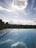 Roof Top Pool in New Royal Bath, Thermae Bath Spa, Bath, Avon, England, United Kingdom Photographic Print by Matthew Davison