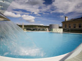 Roof Top Pool in New Royal Bath, Thermae Bath Spa, Bath, Avon, England, United Kingdom Photographic Print by Matthew Davison