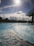 Roof Top Pool in New Royal Bath, Thermae Bath Spa, Bath, Avon, England, United Kingdom Photographic Print by Matthew Davison
