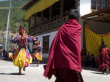 Buddhist Festival (Tsechus), Haa Valley, Bhutan Photographic Print by Angelo Cavalli