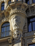 Art Nouveau Architecture, 13 Alberta Iela, Riga, Lativa, Baltic States Photographic Print by Gary Cook