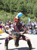 Buddhist Festival (Tsechus), Haa Valley, Bhutan Photographic Print by Angelo Cavalli