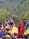 Buddhist Festival (Tsechu), Haa Valley, Bhutan Photographic Print by Angelo Cavalli