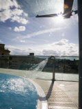 Roof Top Pool in New Royal Bath, Thermae Bath Spa, Bath, Avon, England, United Kingdom Photographic Print by Matthew Davison