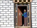 Bhutanese Woman, Jankar, Bumthang Valley, Bhutan Photographic Print by Angelo Cavalli