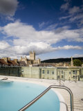 Roof Top Pool in New Royal Bath, Thermae Bath Spa, Bath, Avon, England, United Kingdom Photographic Print by Matthew Davison