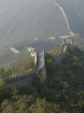 The Great Wall at Mutianyu, Unesco World Heritage Site, Near Beijing, China Photographie par Angelo Cavalli