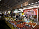Market, Antibes, Alpes Maritimes, Provence, Cote d'Azur, French Riviera, France Photographic Print by Angelo Cavalli