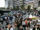 Wangfujing Dajie Shopping District, Beijing, China Photographic Print by Angelo Cavalli