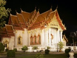 Wat Benchamabophit (Marble Temple), Bangkok, Thailand, Southeast Asia Photographie par Angelo Cavalli