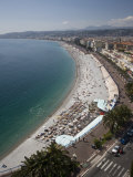 Nice, Alpes Maritimes, Provence, Cote d'Azur, French Riviera, France, Mediterranean Photographic Print by Angelo Cavalli