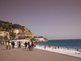 Nice, Alpes Maritimes, Provence, Cote d'Azur, French Riviera, France, Mediterranean Photographic Print by Angelo Cavalli