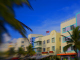 Ocean Drive, South Beach, Miami Beach, Florida, USA Photographic Print by Angelo Cavalli