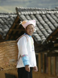 Woman of Yao Minority, Longsheng Terraced Ricefields, Guilin, Guangxi Province, China Photographic Print by Angelo Cavalli
