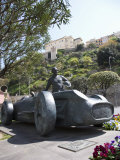 Monument to Juan Manuel Fangio, Monaco, Cote d'Azur Photographic Print by Angelo Cavalli