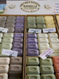 Soap for Sale in Market, Antibes, Alpes Maritimes, Provence, Cote d'Azur, French Riviera, France Photographic Print by Angelo Cavalli