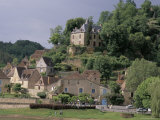View of Limeuil Across the River Dordogne, Dordogne, Aquitaine, France Photographic Print by Peter Higgins
